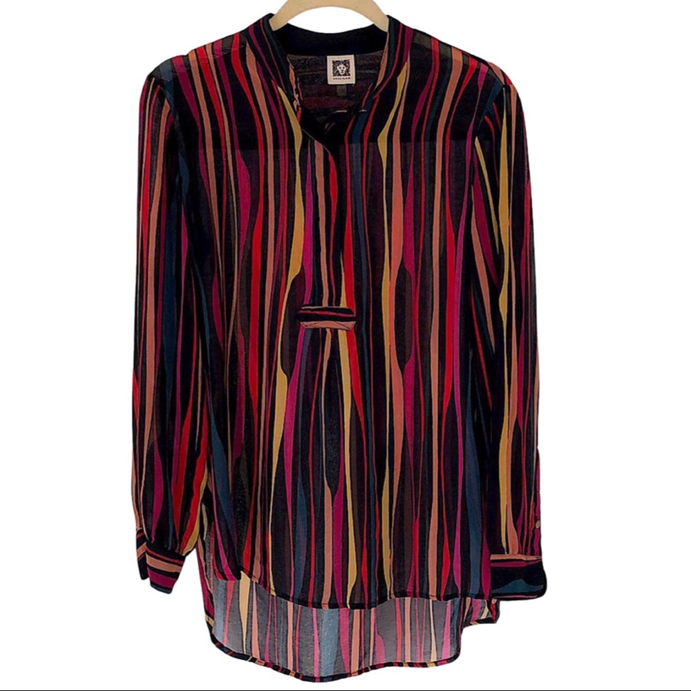 Women, Tops, Anne Klein, Small, Multi-Color